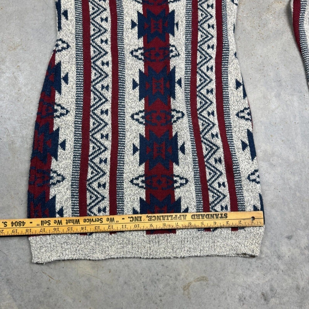 Pink Rose Multicolor Patterned Sweater - Picture 8 of 9